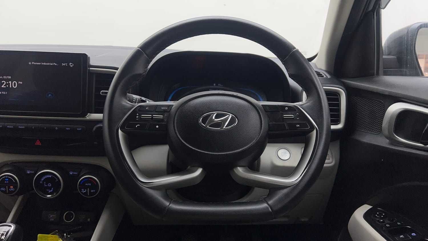 Used 2022 Hyundai Venue SX 1.2 Petrol Petrol Manual interior STEERING VIEW
