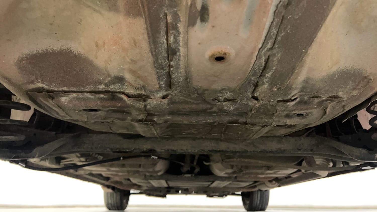 Used 2015 Honda Jazz V Petrol Petrol Manual extra REAR UNDERBODY VIEW (TAKEN FROM REAR)