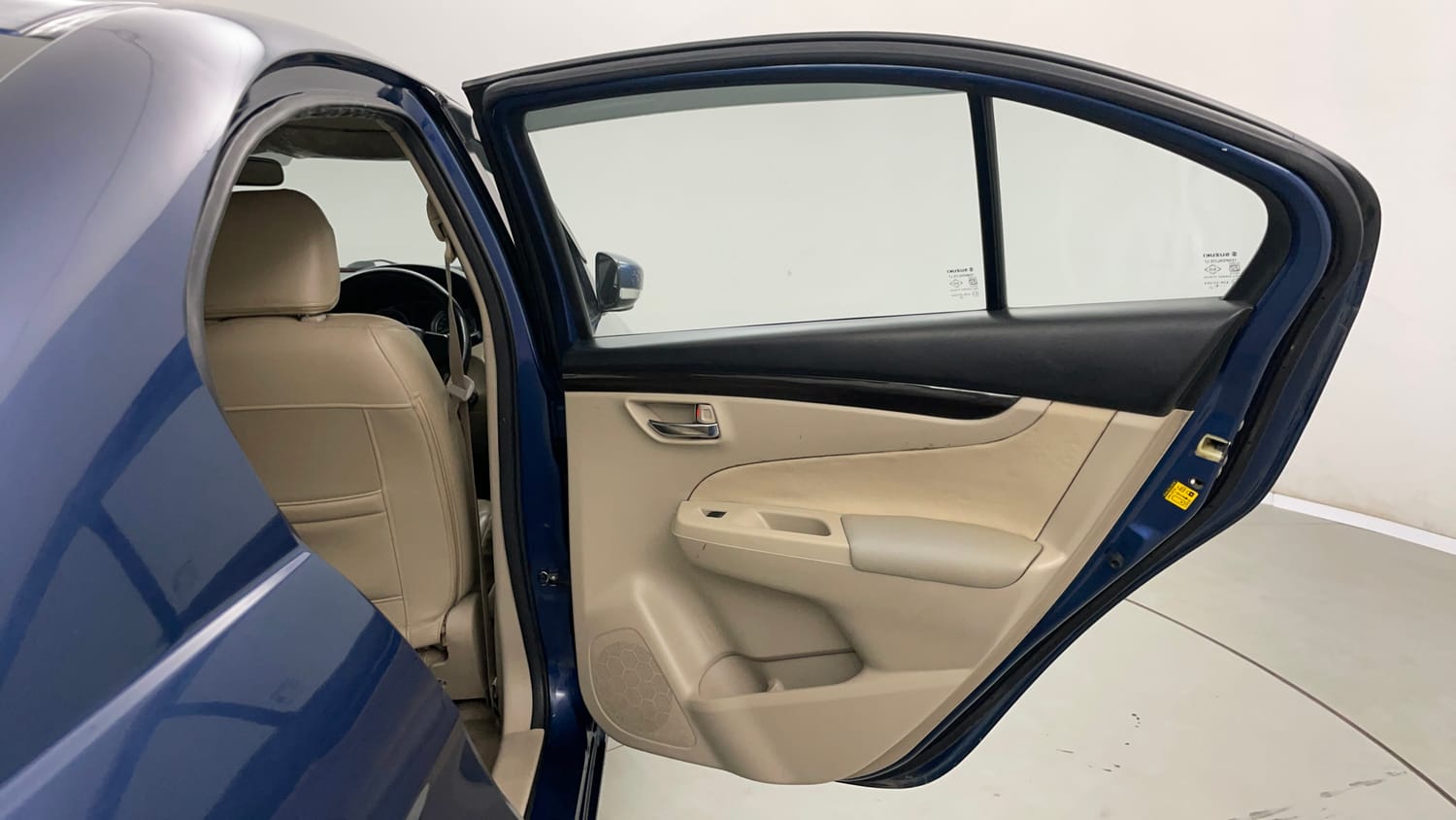 Used 2018 Maruti Suzuki Ciaz Sigma 1.4 MT Petrol Manual interior RIGHT REAR DOOR OPEN VIEW