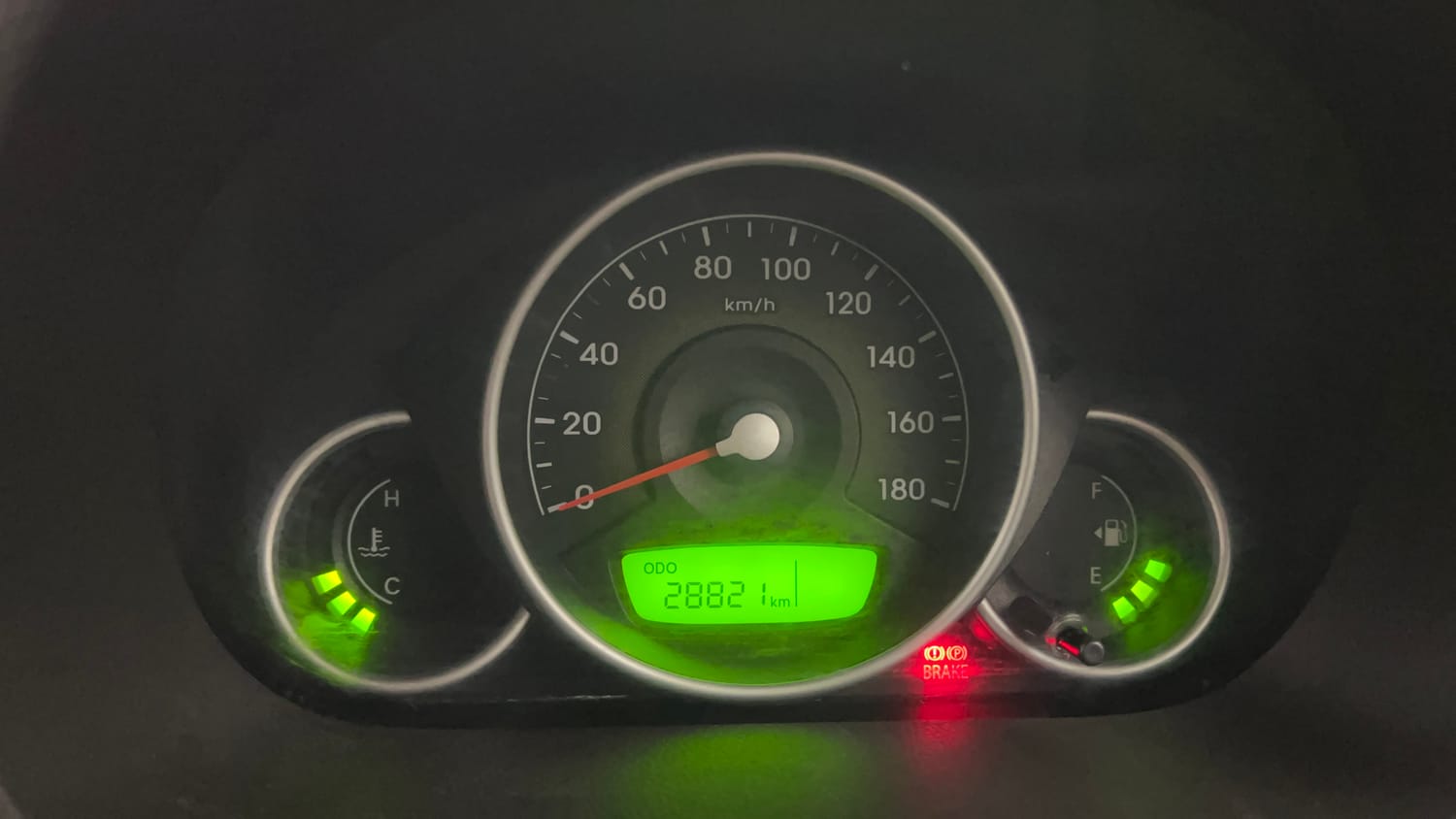 Used 2018 Hyundai Eon Magna + Petrol Manual interior CLUSTERMETER VIEW
