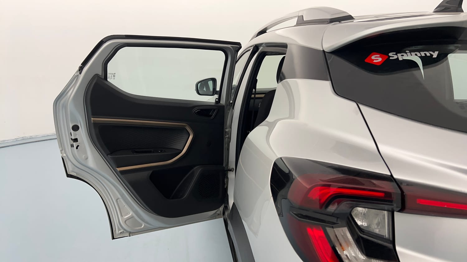 Used 2021 Renault Kiger RXT MT Petrol Manual interior LEFT REAR DOOR OPEN VIEW