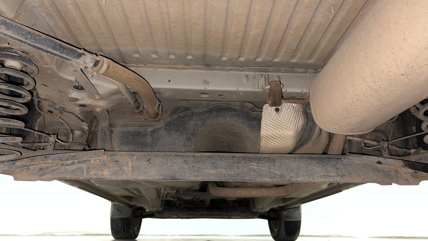 Used 2015 Ford EcoSport Titanium 1.5 TDCi Diesel Manual extra REAR UNDERBODY VIEW (TAKEN FROM REAR)