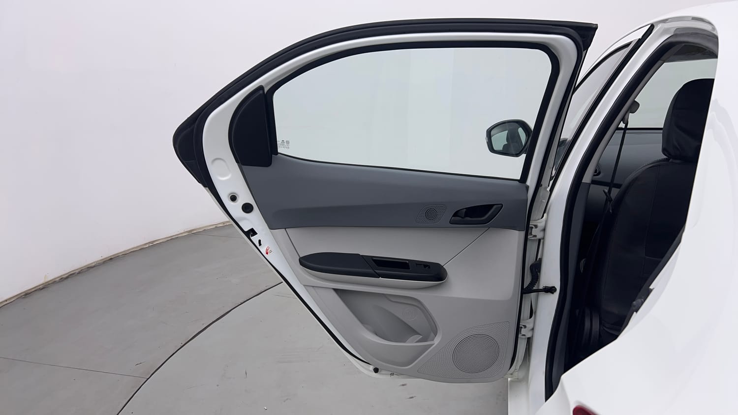 Used 2025 Tata Tiago XT Petrol Manual interior LEFT REAR DOOR OPEN VIEW