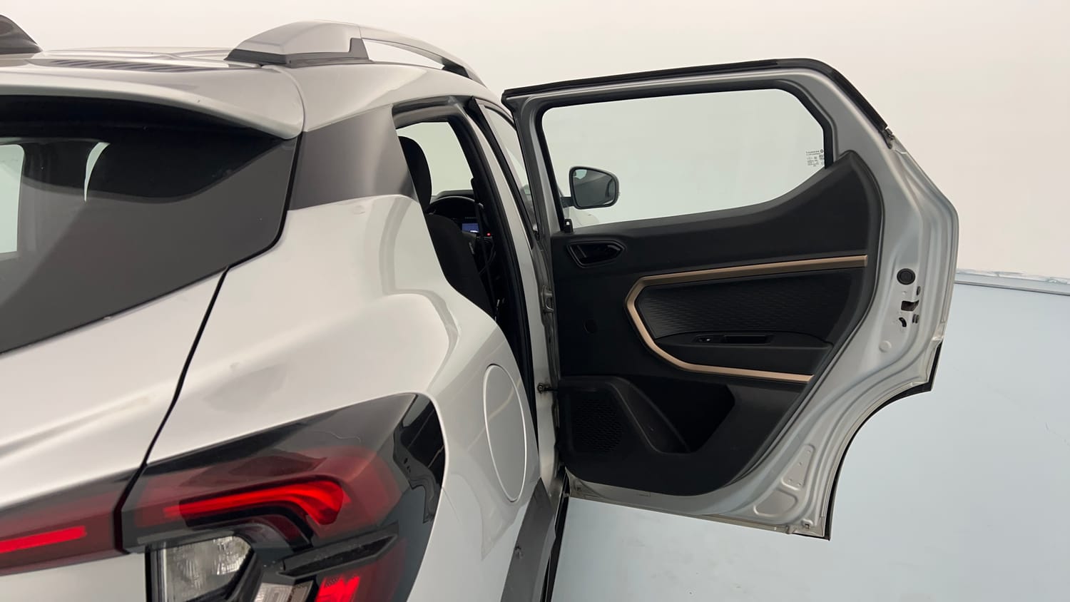Used 2021 Renault Kiger RXT MT Petrol Manual interior RIGHT REAR DOOR OPEN VIEW