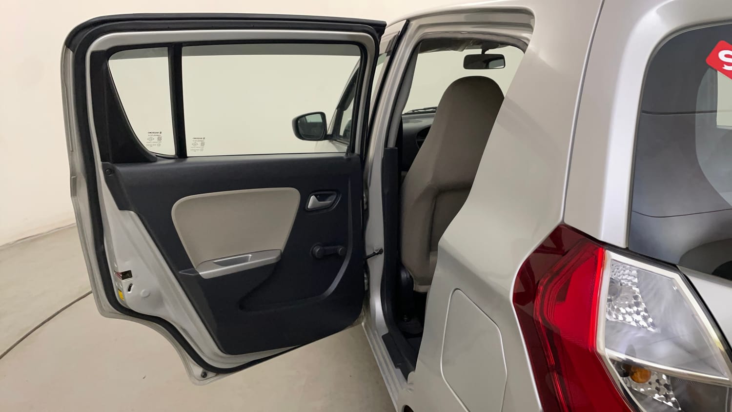 Used 2016 Maruti Suzuki Alto K10 VXi AMT Petrol Automatic interior LEFT REAR DOOR OPEN VIEW
