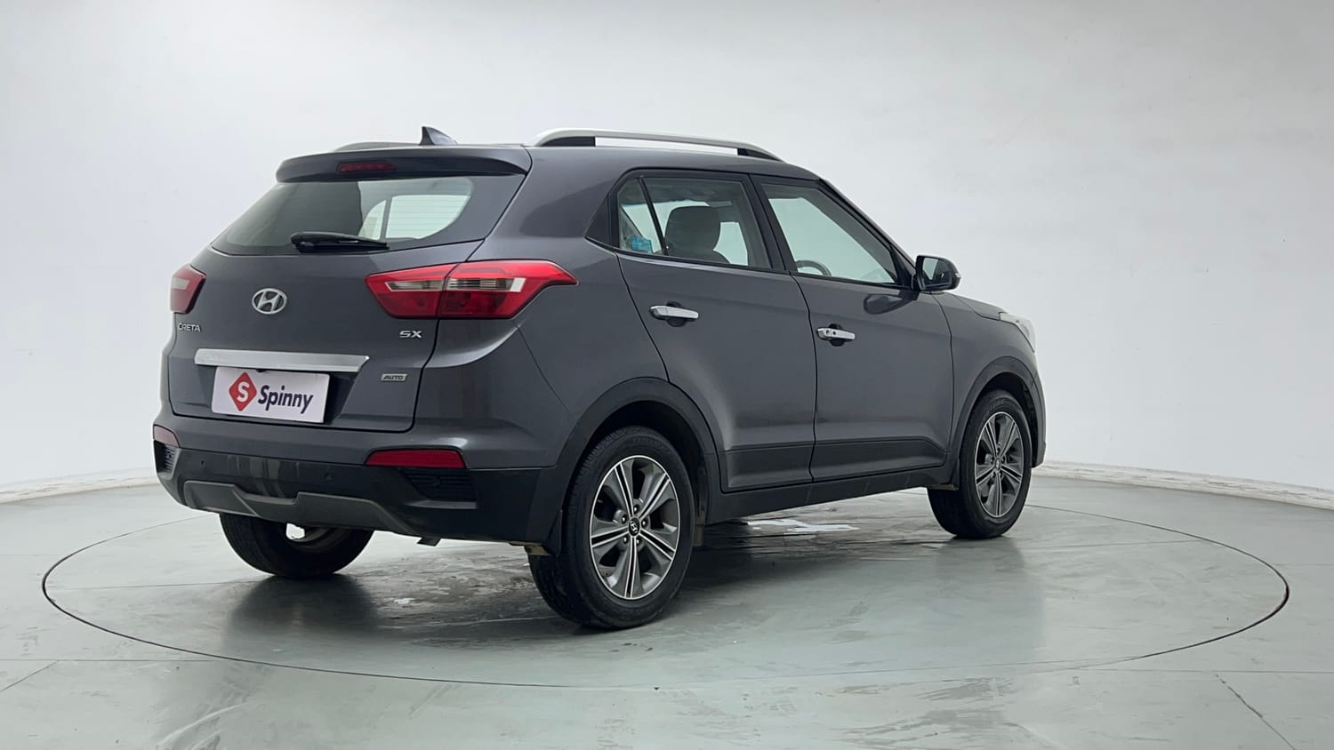 Used 2017 Hyundai Creta SX Plus 1.6 AT Petrol Petrol Automatic exterior RIGHT REAR CORNER VIEW