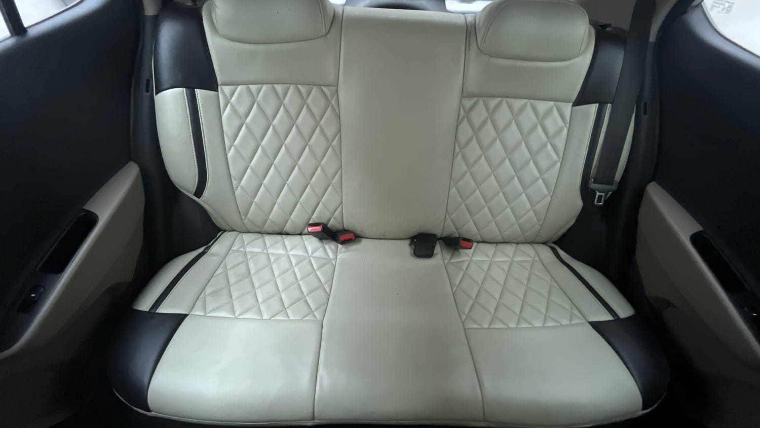 Used 2016 Hyundai Grand i10 Sportz 1.2 Kappa VTVT Petrol Manual interior REAR SEAT CONDITION VIEW