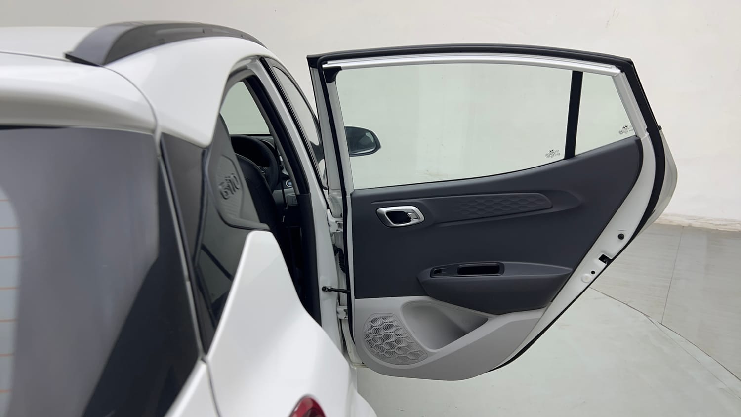 Used 2023 Hyundai Grand i10 Nios Asta 1.2 Kappa VTVT Petrol Manual interior RIGHT REAR DOOR OPEN VIEW