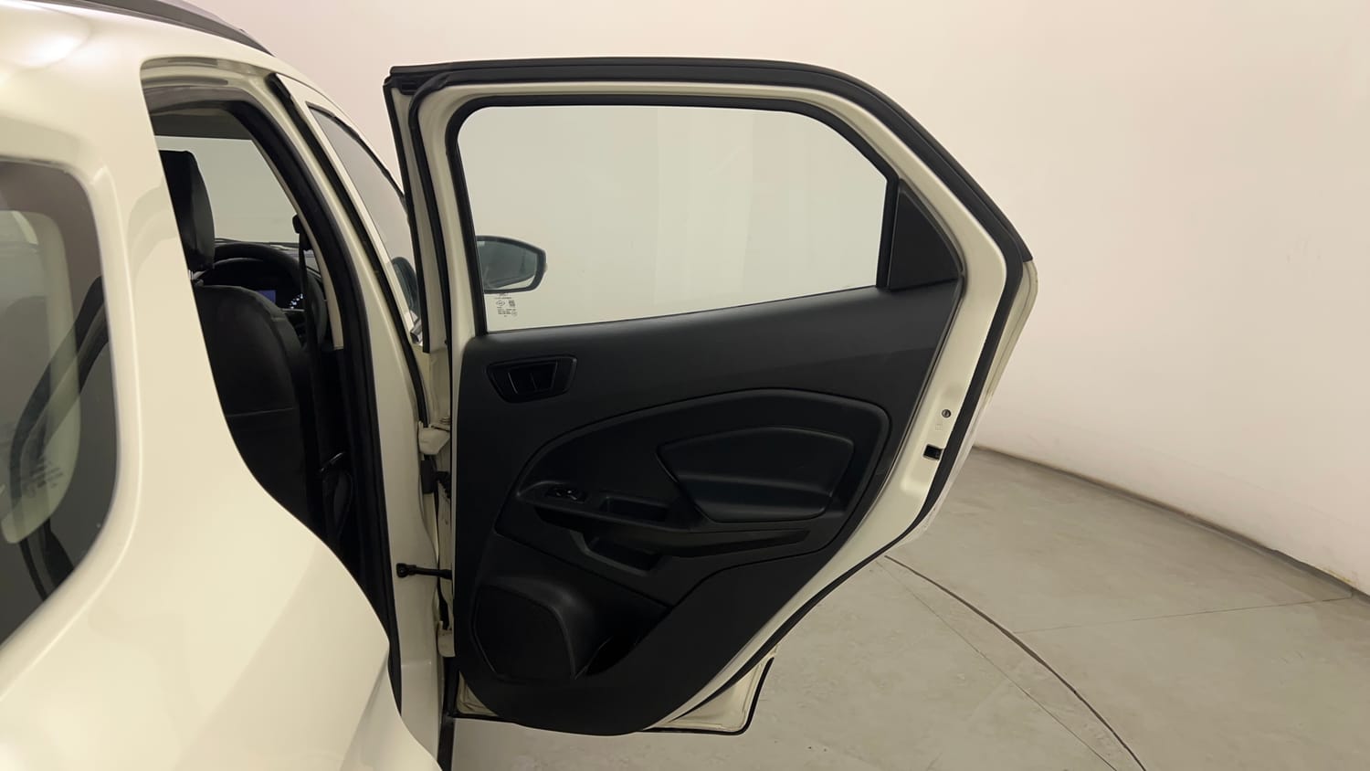 Used 2021 Ford EcoSport Ambiente 1.5L TDCi Diesel Manual interior RIGHT REAR DOOR OPEN VIEW