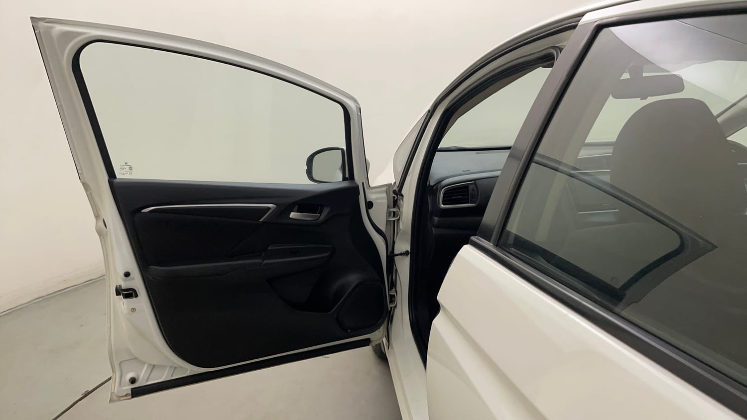 Used 2018 Honda Jazz VX Petrol Petrol Manual interior LEFT FRONT DOOR OPEN VIEW