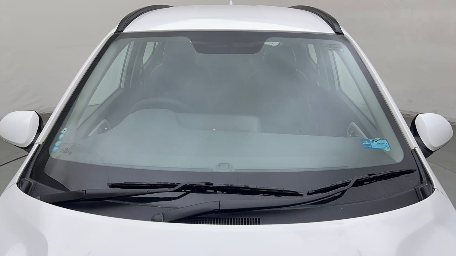 Used 2023 Hyundai Grand i10 Nios Asta 1.2 Kappa VTVT Petrol Manual exterior FRONT WINDSHIELD VIEW