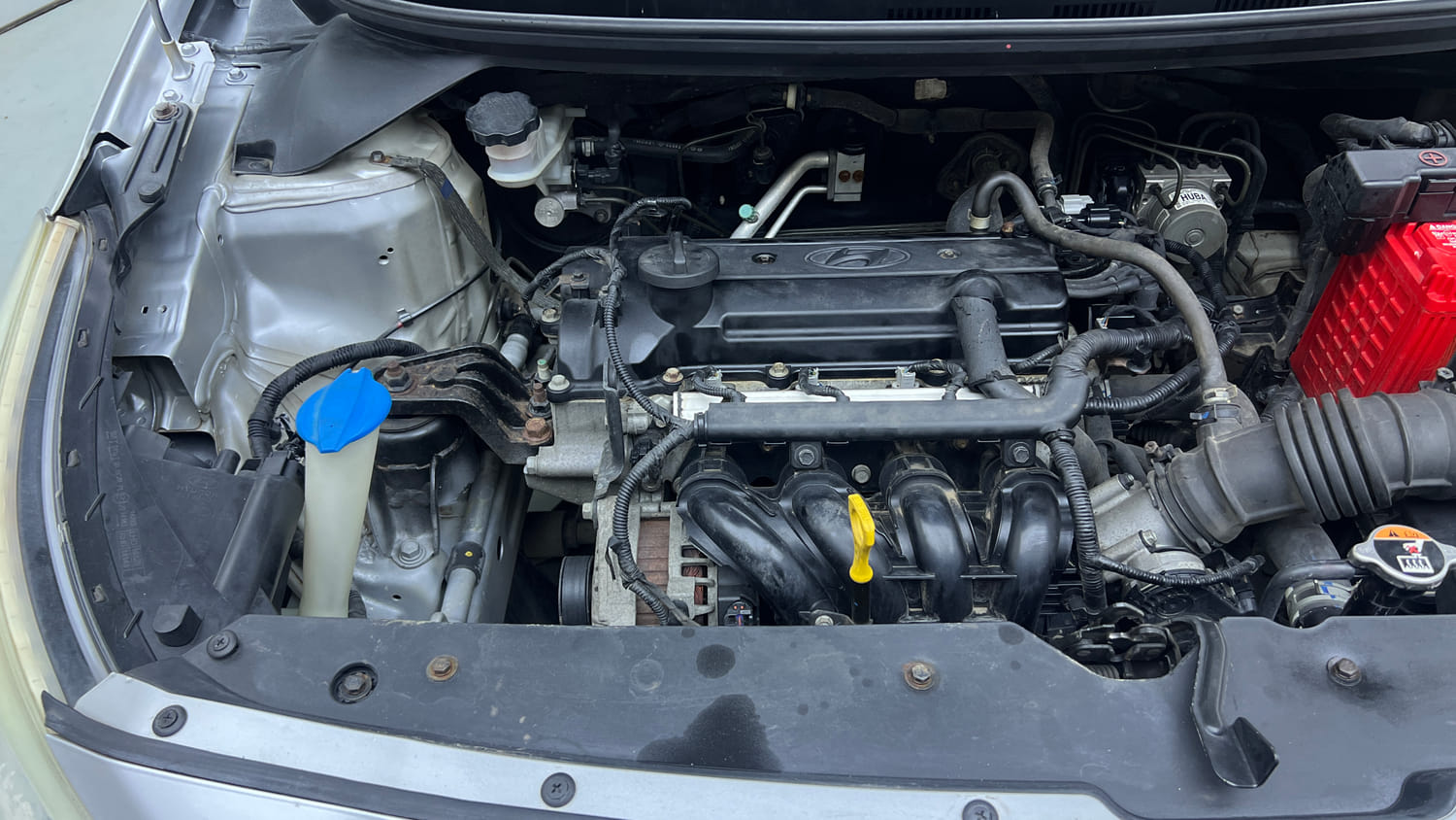 Used 2017 Hyundai Elite i20 Sportz 1.2 Petrol Manual engine ENGINE RIGHT SIDE VIEW