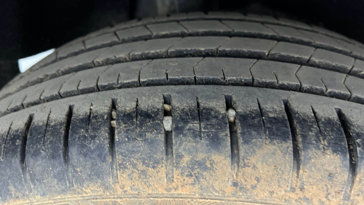 Used 2021 Maruti Suzuki Baleno Alpha Automatic Petrol Automatic tyres RIGHT REAR TYRE TREAD VIEW