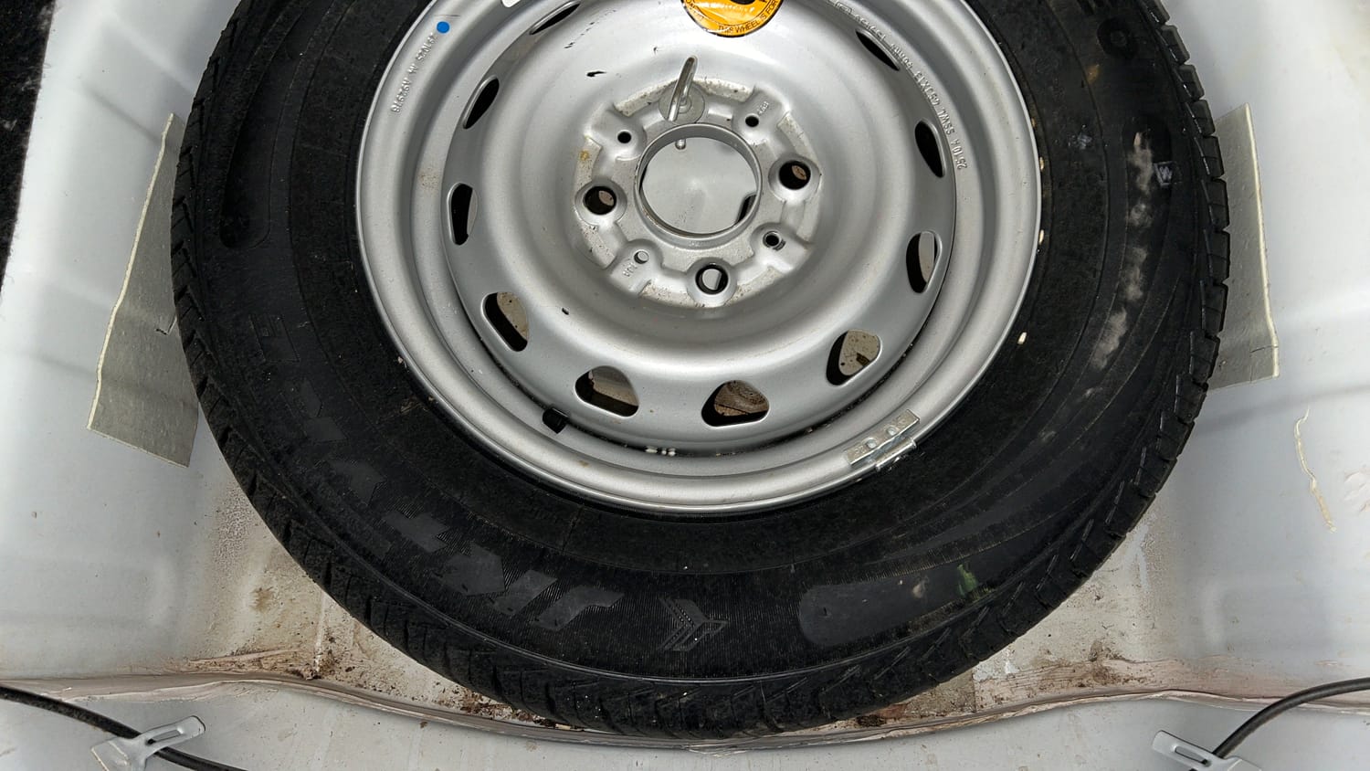 Used 2026 Tata Tiago XT Petrol Manual tyres SPARE TYRE VIEW