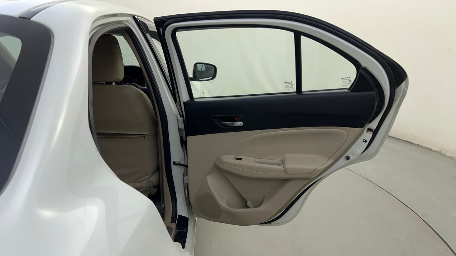 Used 2018 Maruti Suzuki Dzire VXi AMT Petrol Automatic interior RIGHT REAR DOOR OPEN VIEW