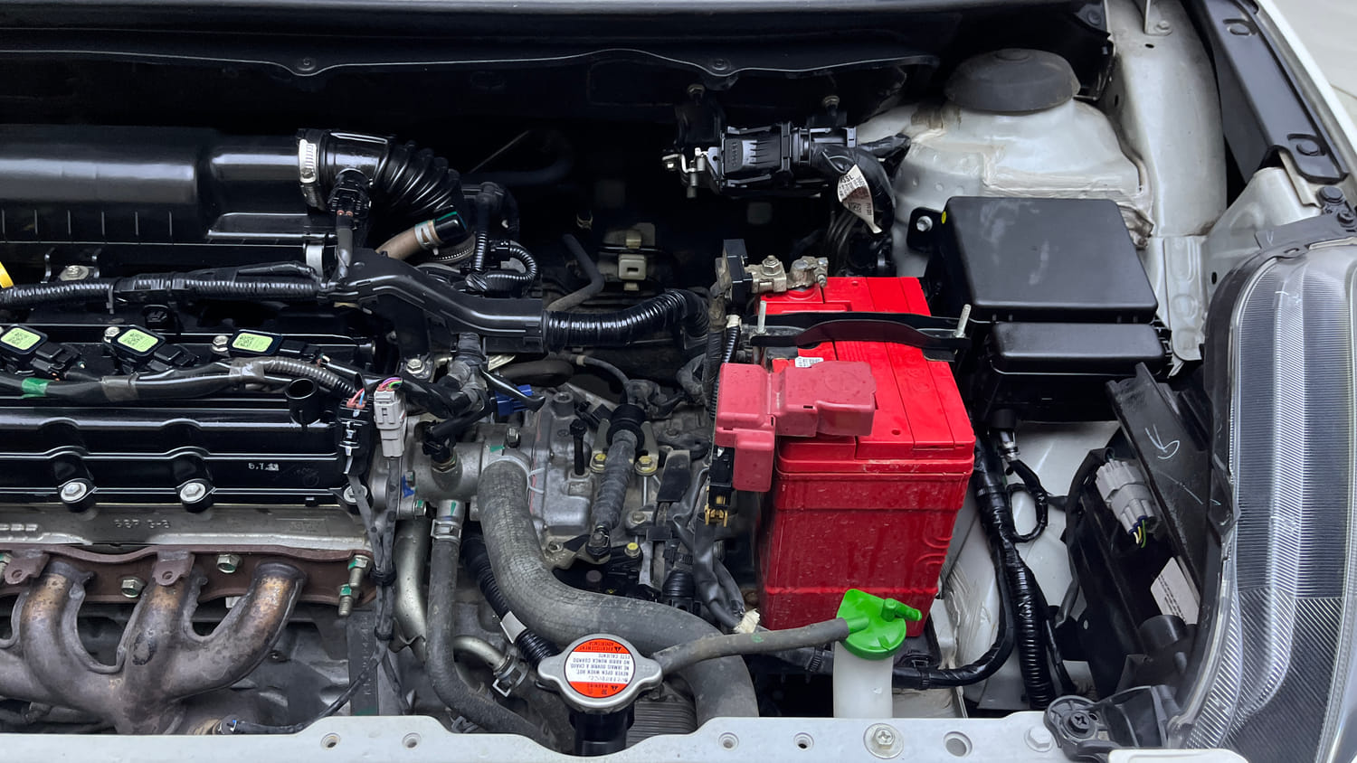 Used 2021 Maruti Suzuki Baleno Alpha Automatic Petrol Automatic engine ENGINE LEFT SIDE VIEW