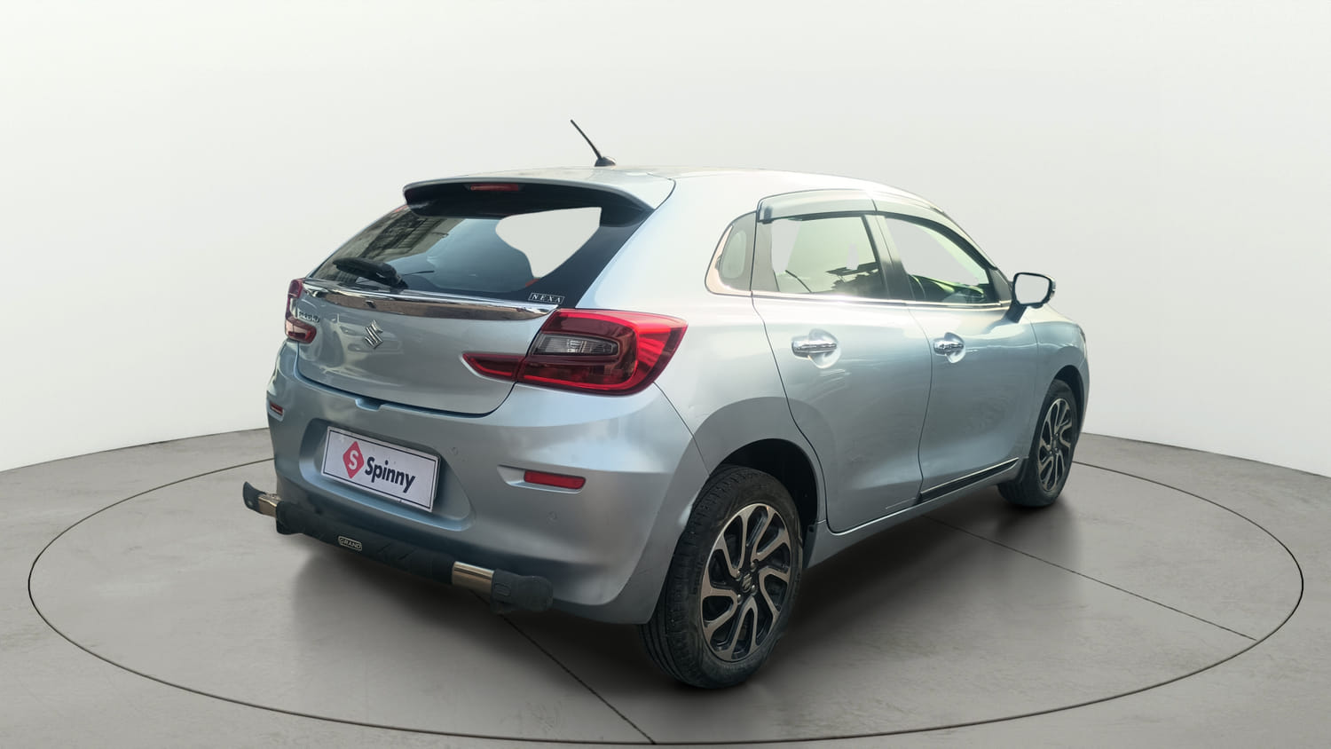 Used 2022 Maruti Suzuki Baleno Alpha MT Petrol Manual exterior RIGHT REAR CORNER VIEW