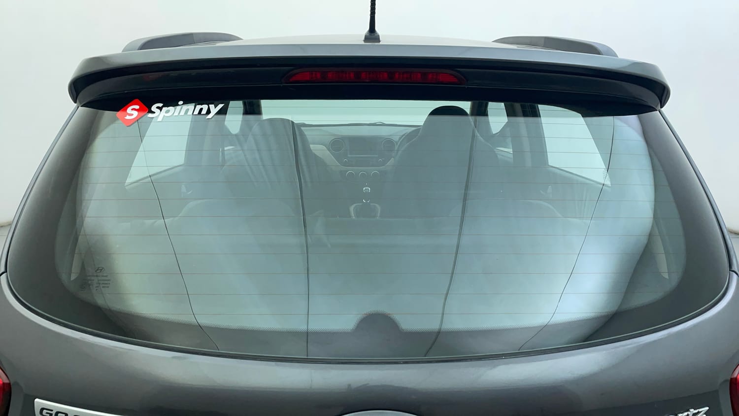 Used 2017 Hyundai Grand i10 Sportz (O) AT 1.2 Kappa VTVT Petrol Automatic exterior BACK WINDSHIELD VIEW