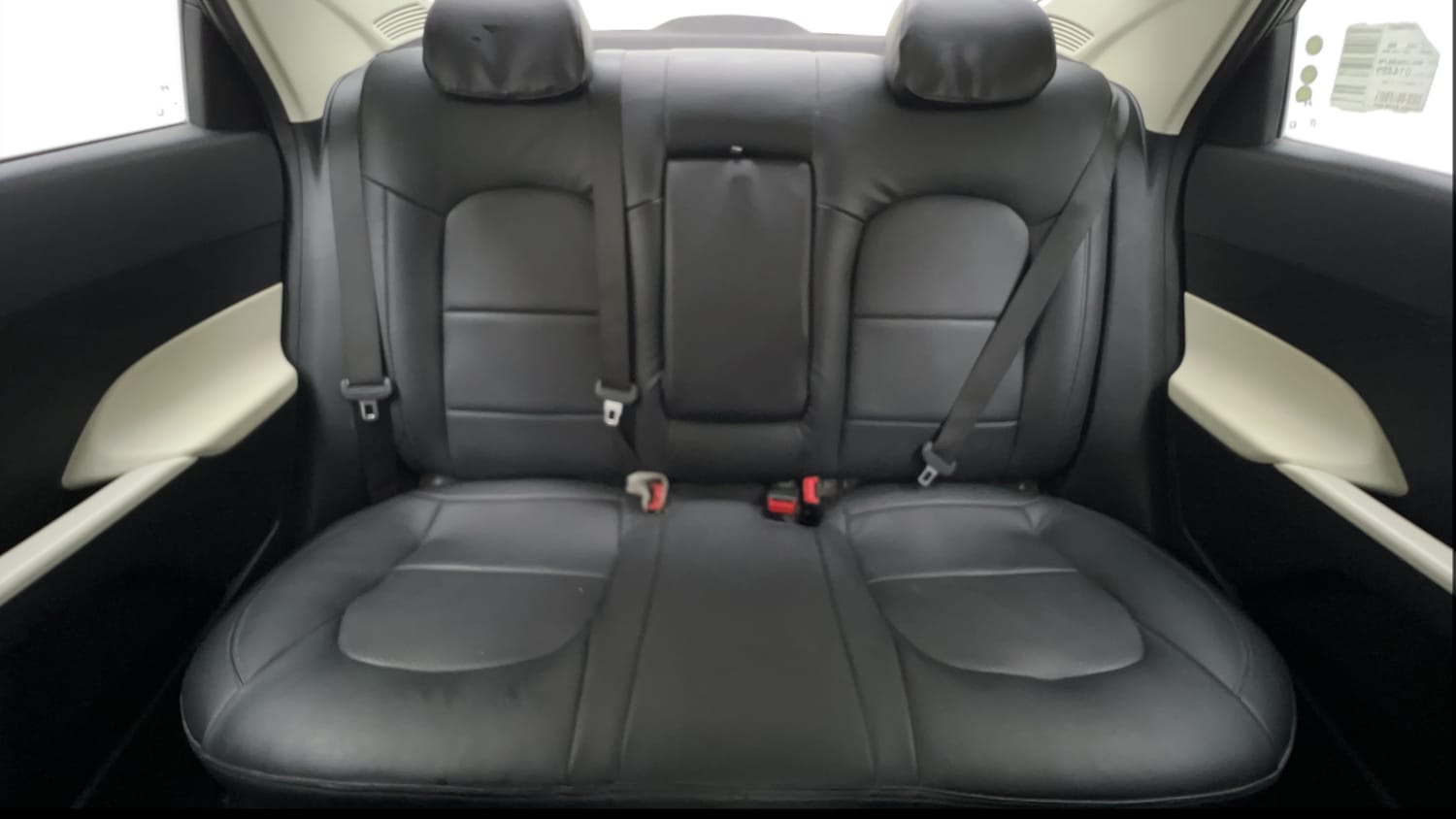 Used 2023 Hyundai Verna EX 1.5 Petrol MT Petrol Manual interior REAR SEAT CONDITION VIEW