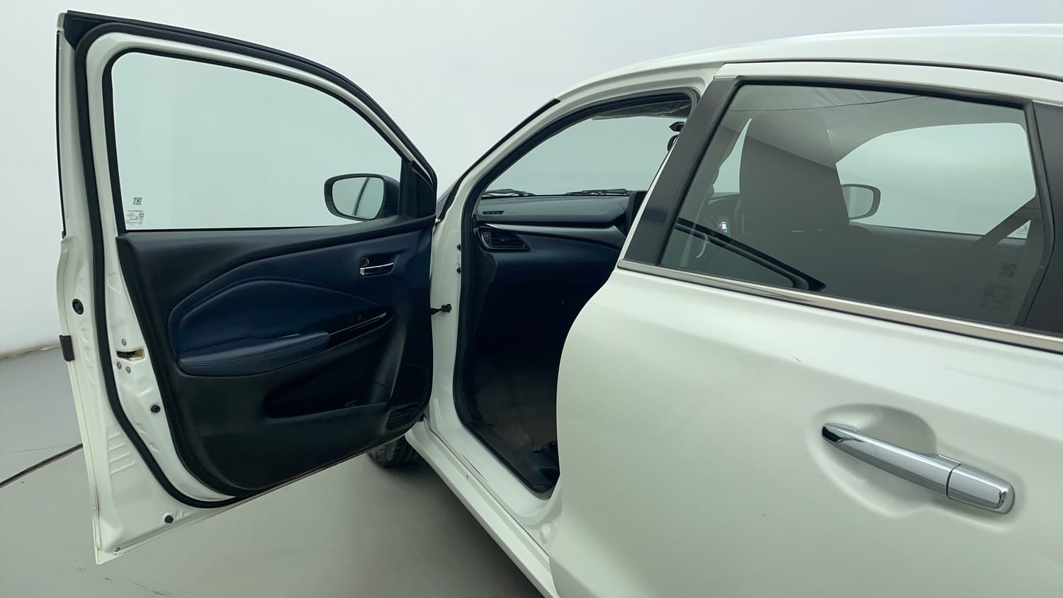 Used 2022 Maruti Suzuki Baleno Zeta AGS Petrol Automatic interior LEFT FRONT DOOR OPEN VIEW