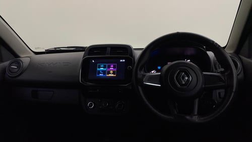 Used 2019 Renault Kwid 1.0 RXT AMT Opt Petrol Automatic interior DASHBOARD VIEW