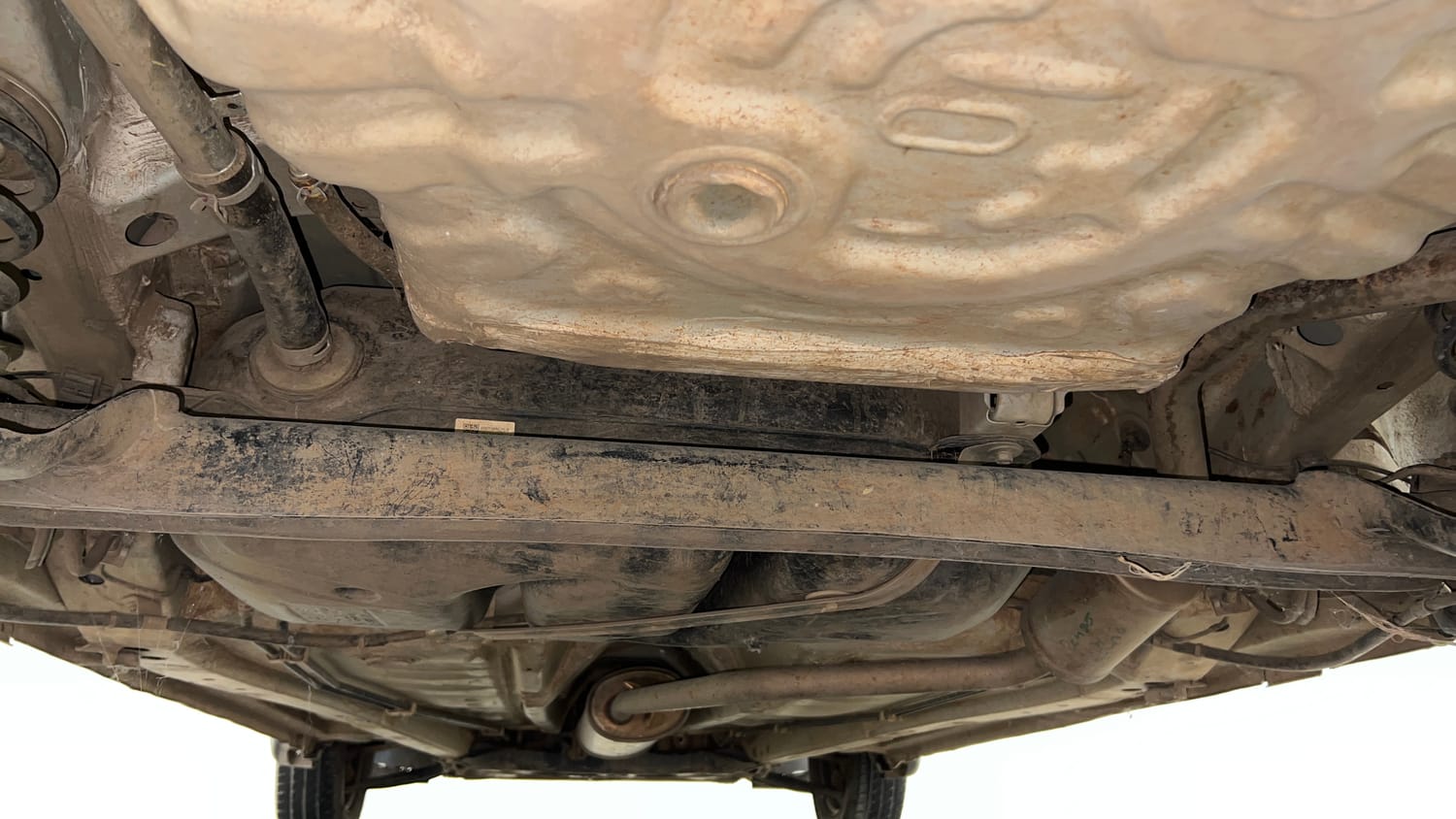 Used 2022 Maruti Suzuki Alto K10 LXi Petrol Manual extra REAR UNDERBODY VIEW (TAKEN FROM REAR)