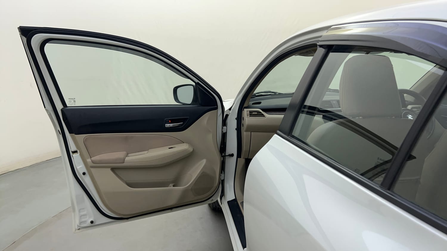 Used 2018 Maruti Suzuki Dzire VXi AMT Petrol Automatic interior LEFT FRONT DOOR OPEN VIEW