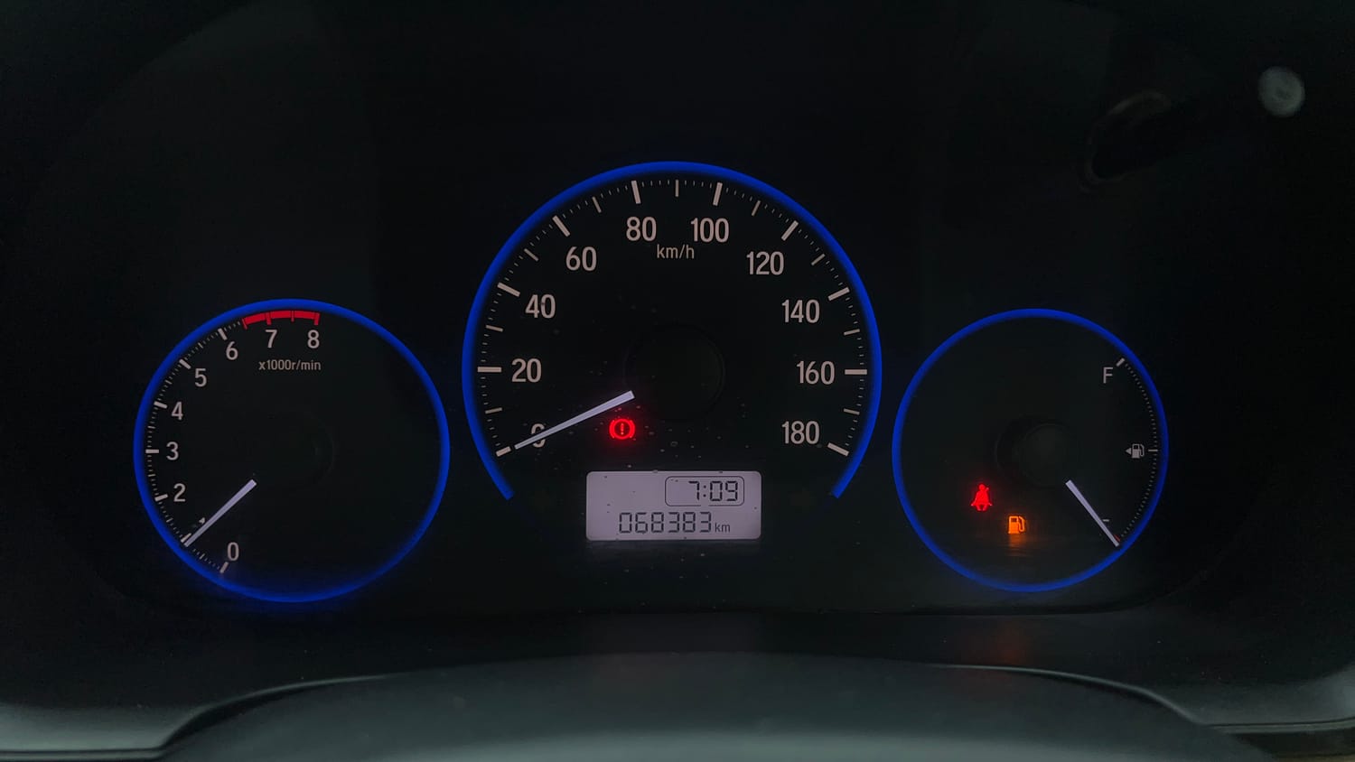 Used 2017 Honda Amaze 1.2 S i-VTEC Opt Petrol Manual interior CLUSTERMETER VIEW