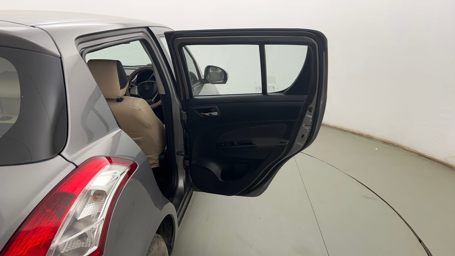 Used 2013 Maruti Suzuki Swift VXi Petrol Manual interior RIGHT REAR DOOR OPEN VIEW