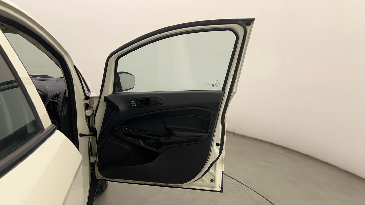 Used 2021 Ford EcoSport Ambiente 1.5L TDCi Diesel Manual interior RIGHT FRONT DOOR OPEN VIEW