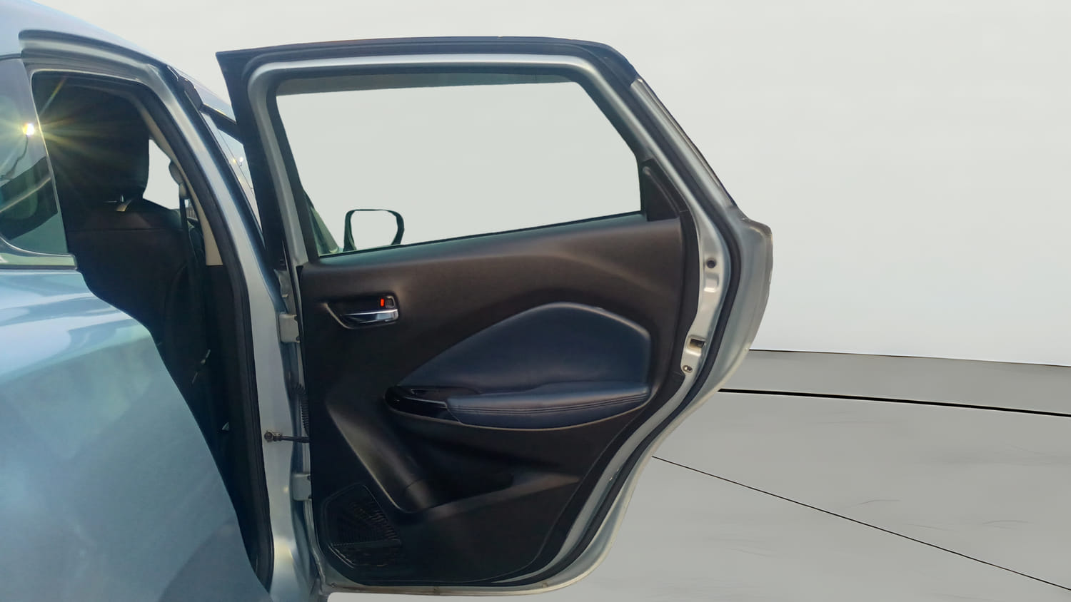 Used 2022 Maruti Suzuki Baleno Alpha MT Petrol Manual interior RIGHT REAR DOOR OPEN VIEW