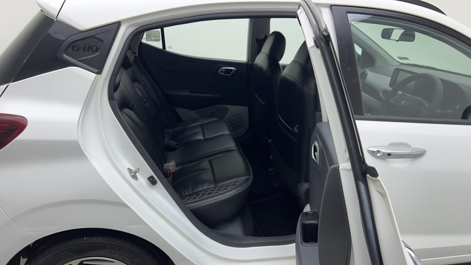 Used 2023 Hyundai Grand i10 Nios Asta 1.2 Kappa VTVT Petrol Manual interior RIGHT SIDE REAR DOOR CABIN VIEW