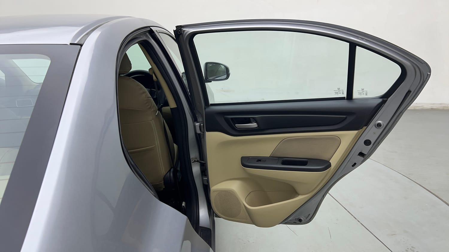 Used 2019 Honda Amaze 1.2 VX MT Petrol Petrol Manual interior RIGHT REAR DOOR OPEN VIEW