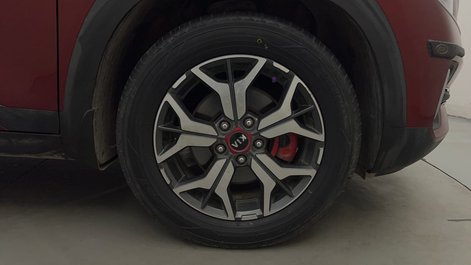 Used 2020 Kia Seltos GTX Plus 1.4 Petrol Manual tyres RIGHT FRONT TYRE RIM VIEW