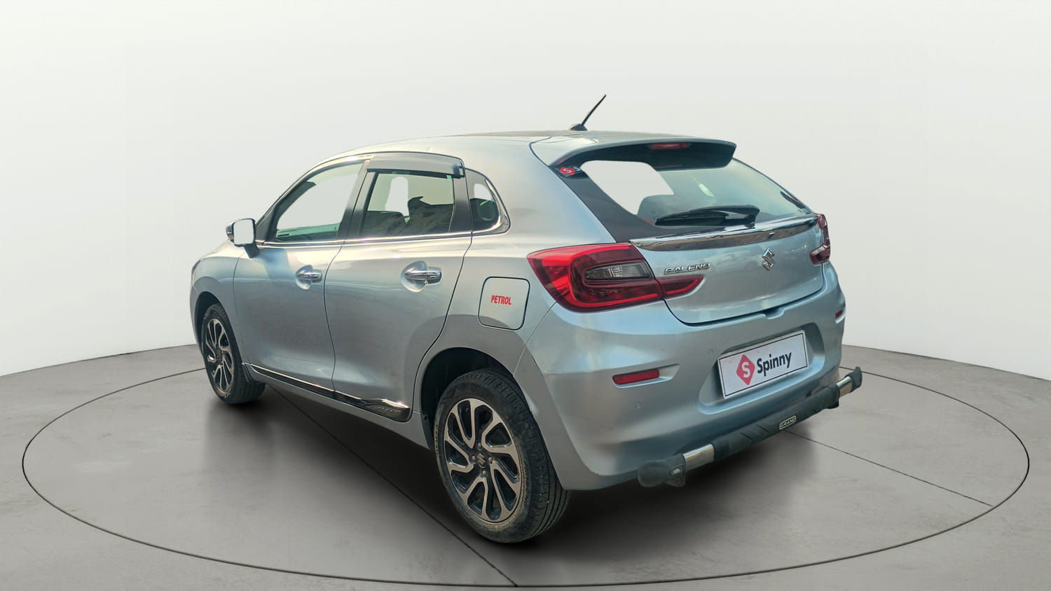 Used 2022 Maruti Suzuki Baleno Alpha MT Petrol Manual exterior LEFT REAR CORNER VIEW