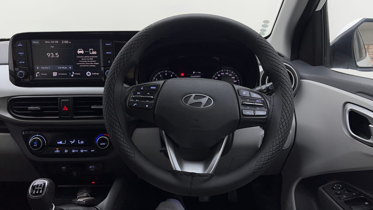 Used 2023 Hyundai Grand i10 Nios Asta 1.2 Kappa VTVT Petrol Manual interior STEERING VIEW