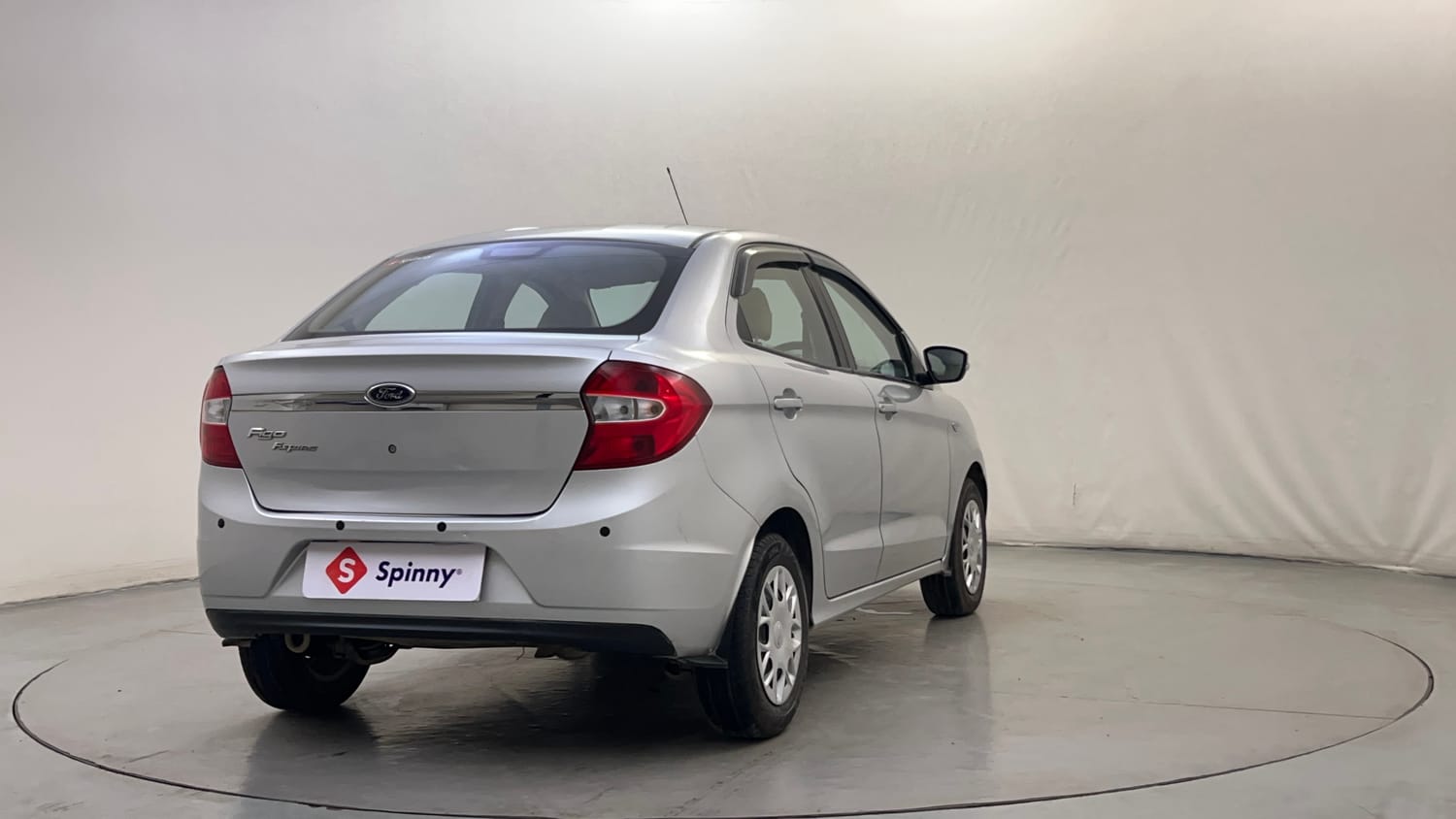 Used 2016 Ford Figo Aspire Trend 1.2 Ti-VCT Petrol Manual exterior RIGHT REAR CORNER VIEW