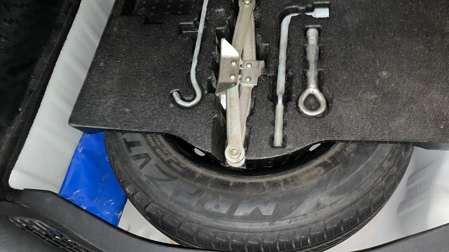 Used 2018 Honda Jazz VX Petrol Petrol Manual tyres SPARE TYRE VIEW