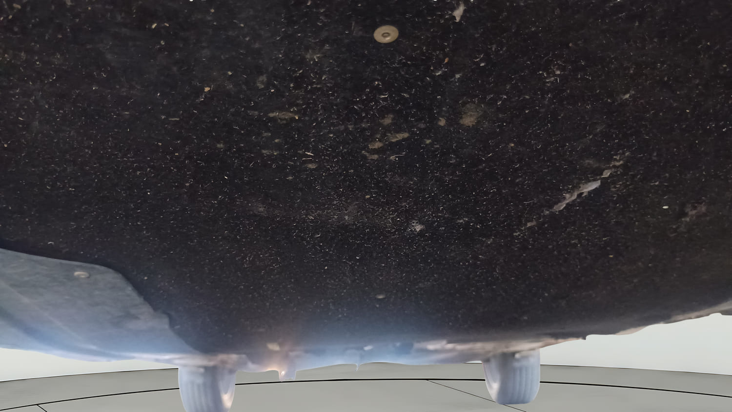 Used 2022 Maruti Suzuki Baleno Alpha MT Petrol Manual extra FRONT LEFT UNDERBODY VIEW