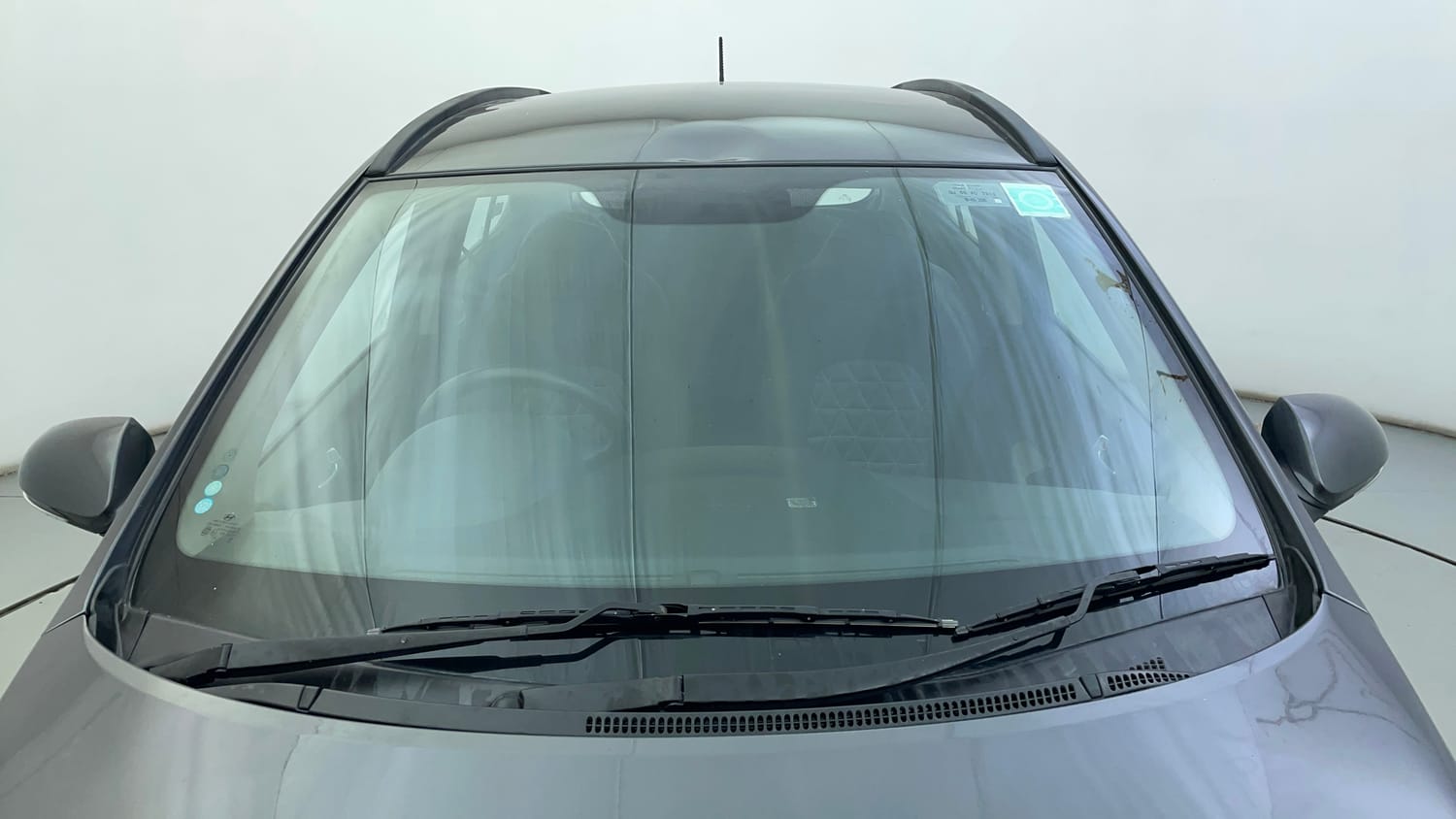 Used 2017 Hyundai Grand i10 Sportz (O) AT 1.2 Kappa VTVT Petrol Automatic exterior FRONT WINDSHIELD VIEW
