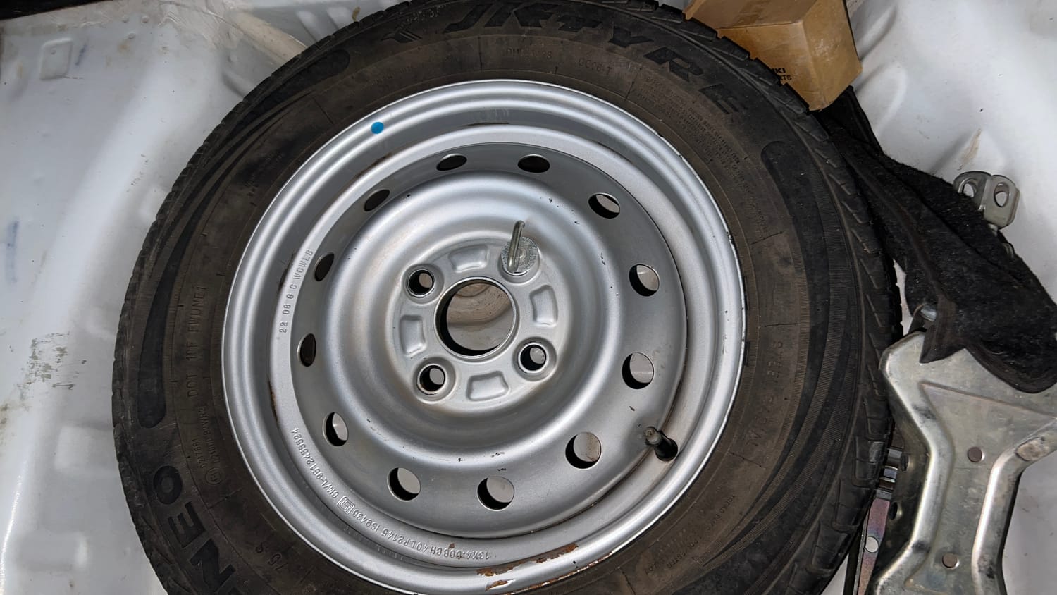 Used 2022 Maruti Suzuki Alto K10 LXi Petrol Manual tyres SPARE TYRE VIEW