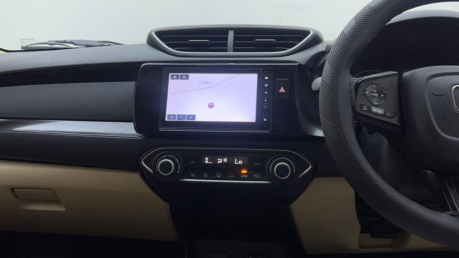 Used 2019 Honda Amaze 1.2 VX MT Petrol Petrol Manual interior MUSIC SYSTEM & AC CONTROL VIEW