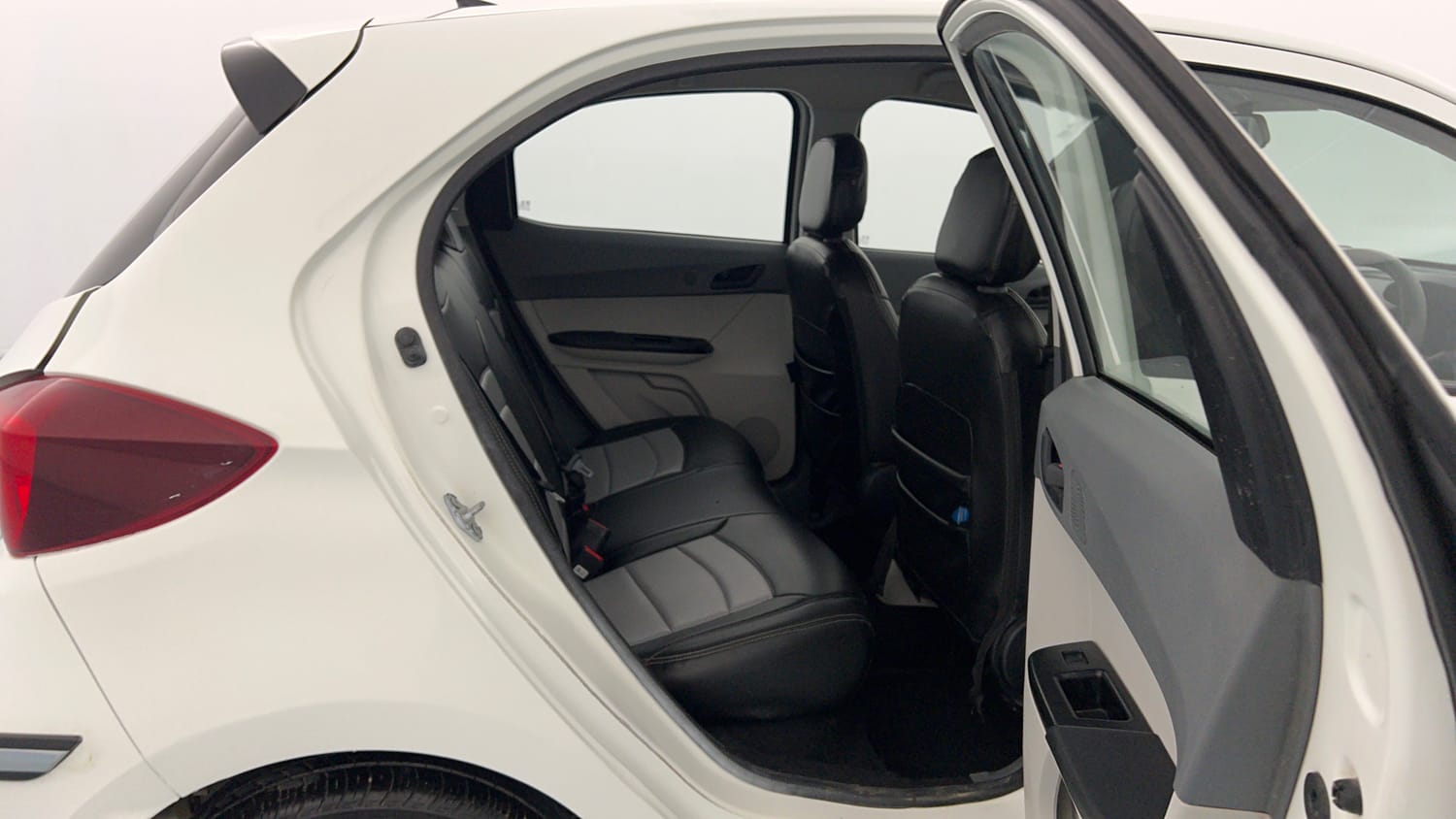 Used 2026 Tata Tiago XT Petrol Manual interior RIGHT SIDE REAR DOOR CABIN VIEW