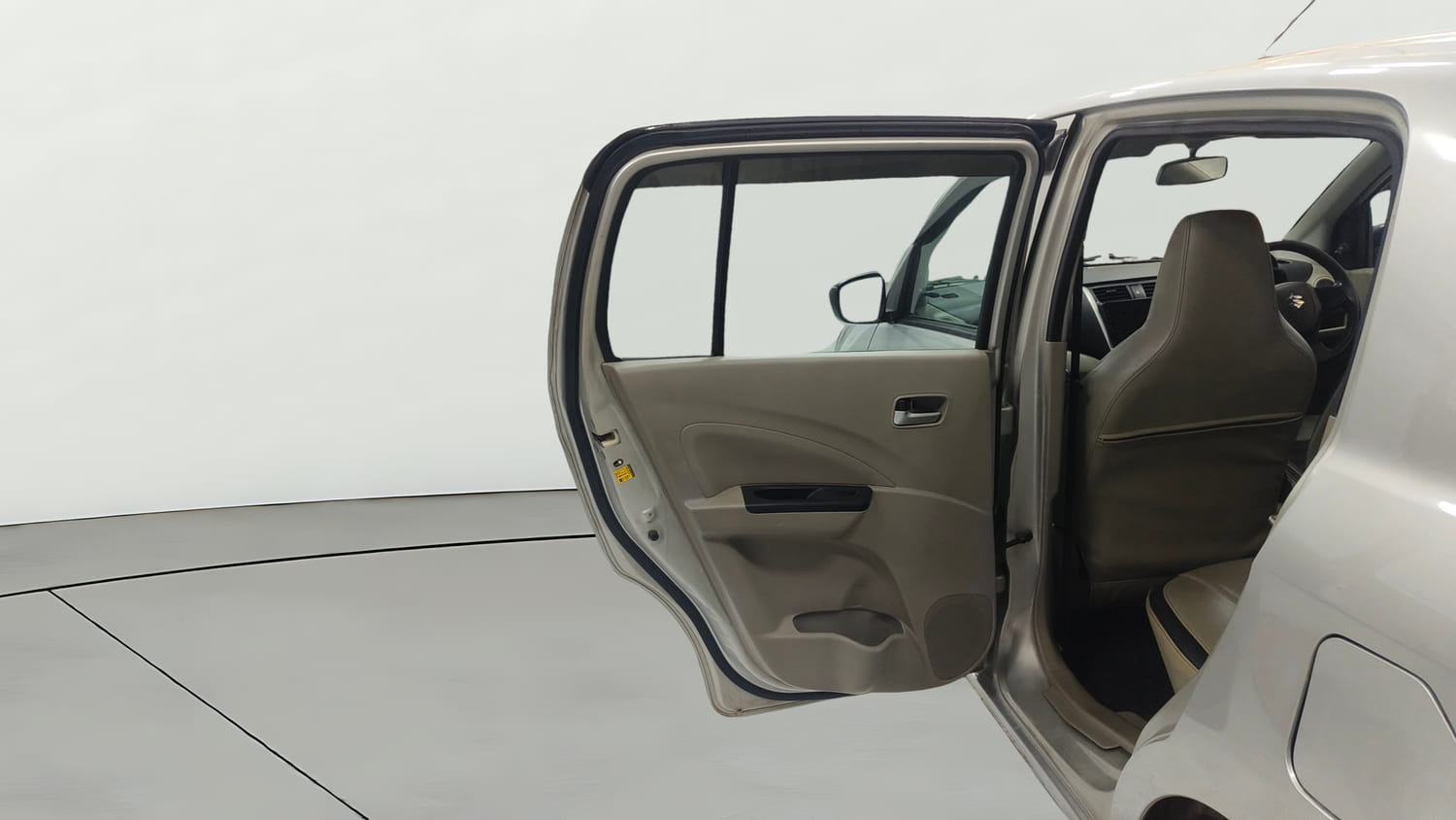 Used 2016 Maruti Suzuki Celerio VXi AMT Petrol Automatic interior LEFT REAR DOOR OPEN VIEW