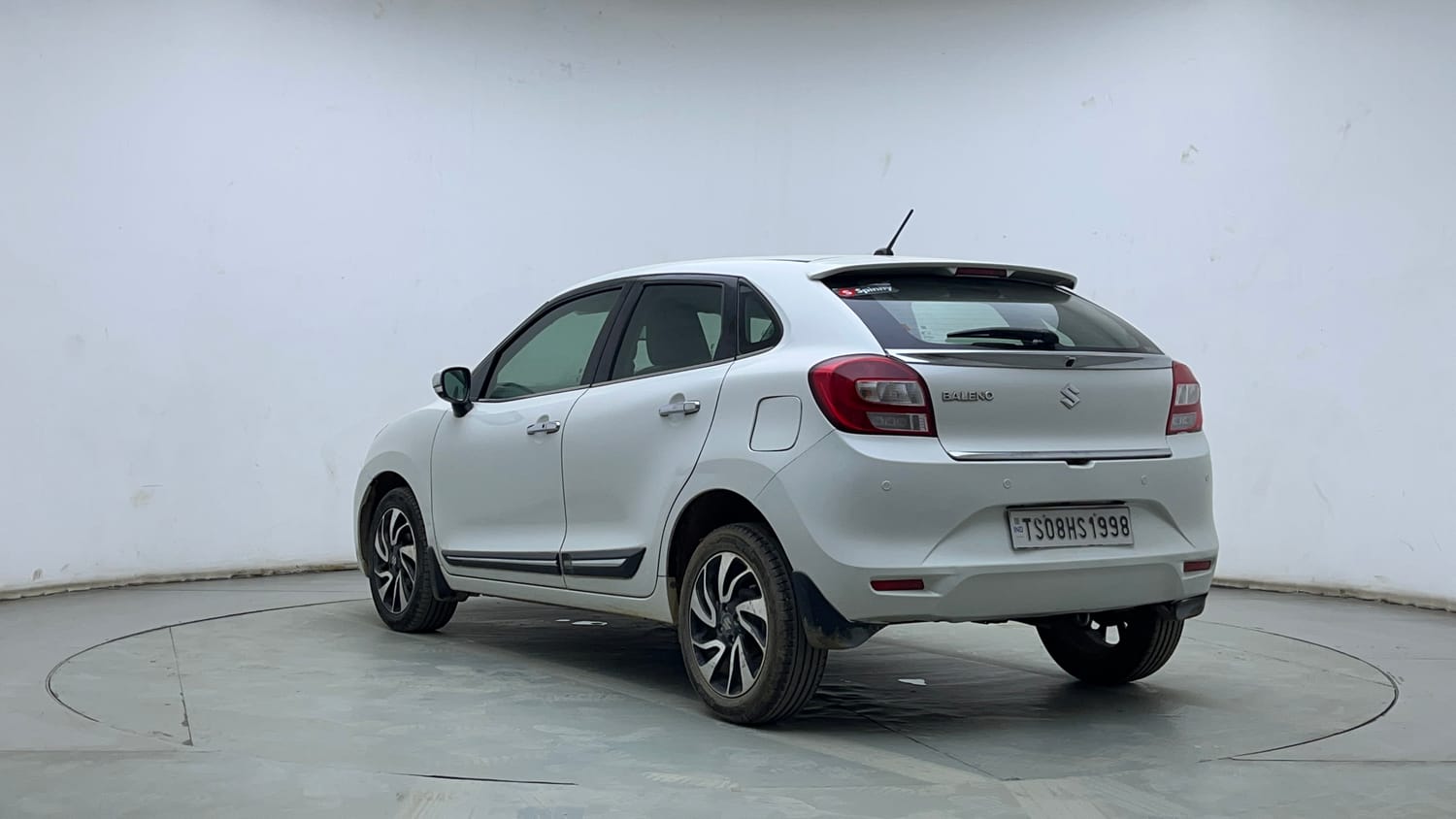 Used 2021 Maruti Suzuki Baleno Alpha Automatic Petrol Automatic exterior LEFT REAR CORNER VIEW