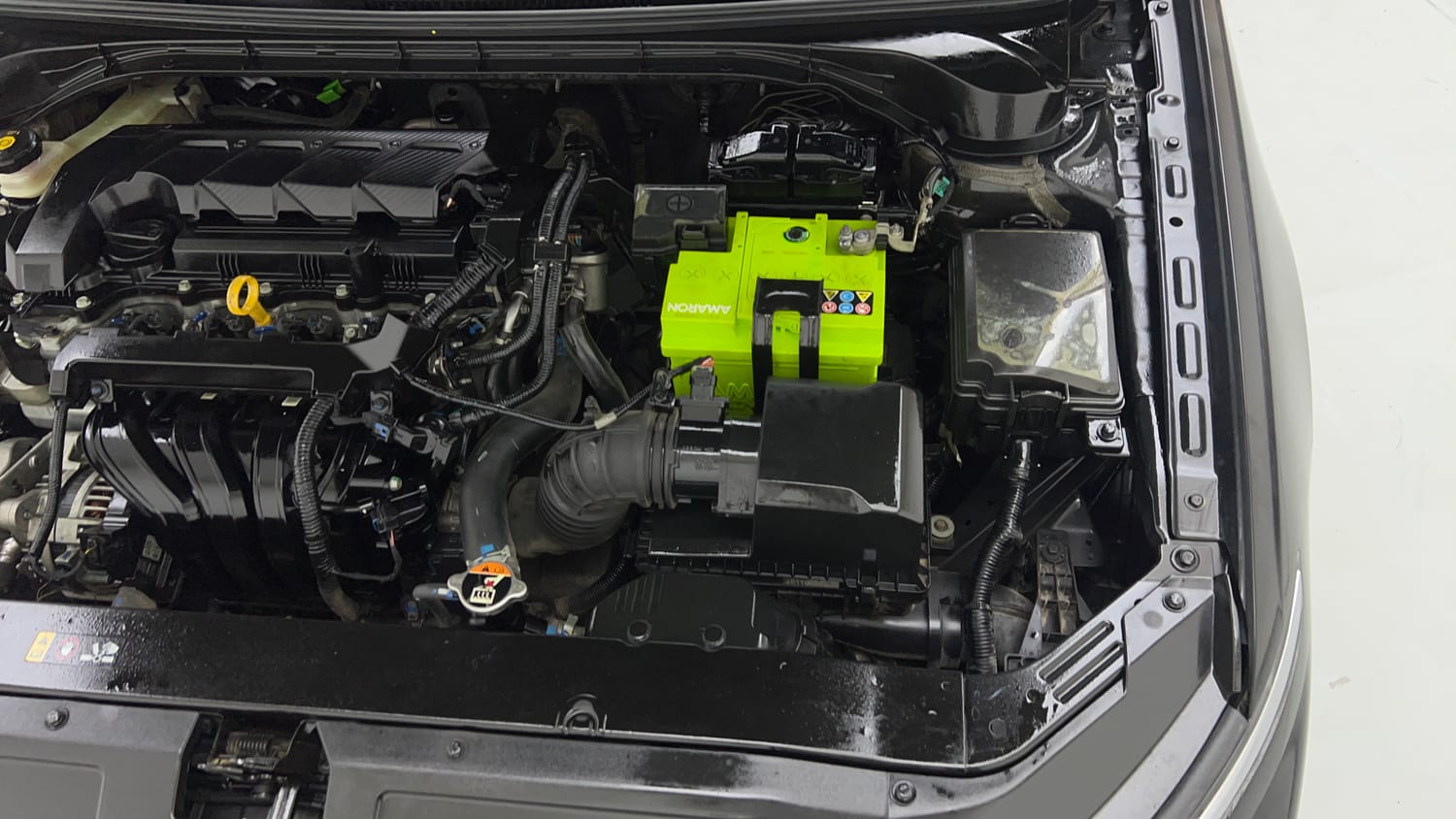 Used 2023 Hyundai Verna EX 1.5 Petrol MT Petrol Manual engine ENGINE LEFT SIDE VIEW