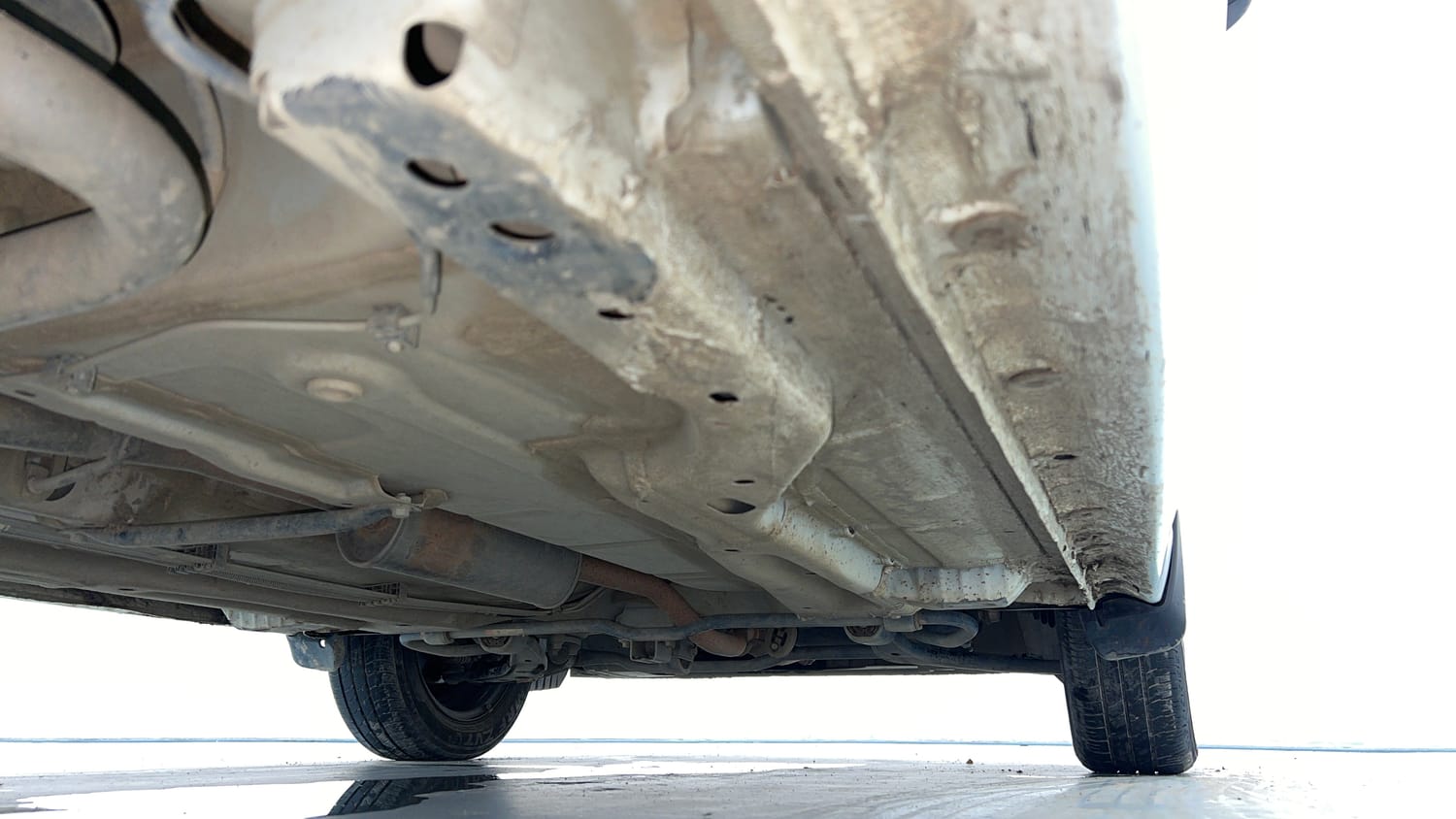 Used 2026 Tata Tiago XT Petrol Manual extra REAR RIGHT UNDERBODY VIEW