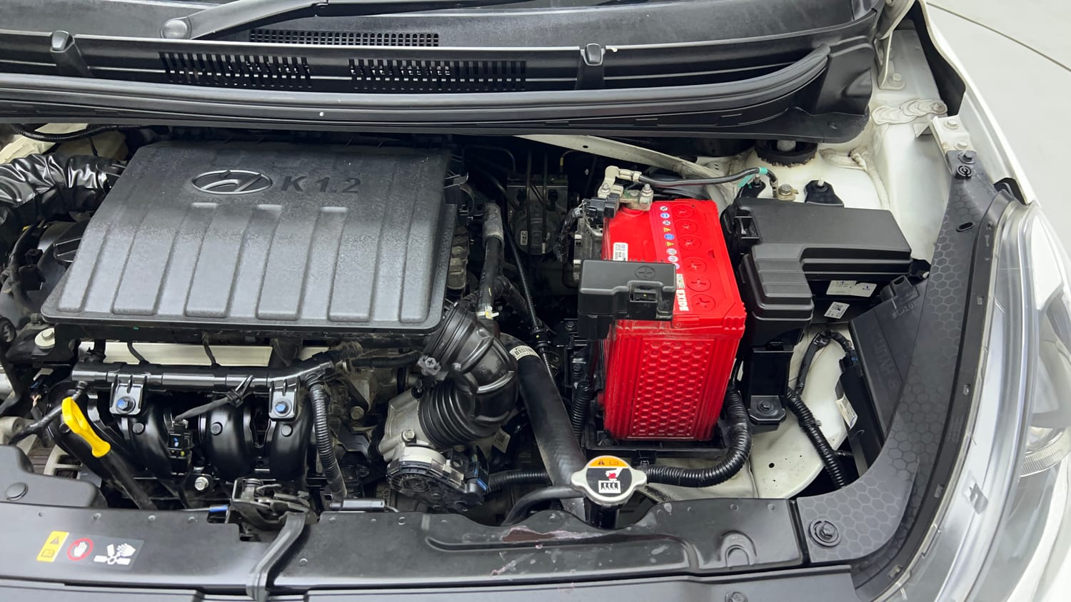 Used 2023 Hyundai Grand i10 Nios Asta 1.2 Kappa VTVT Petrol Manual engine ENGINE LEFT SIDE VIEW