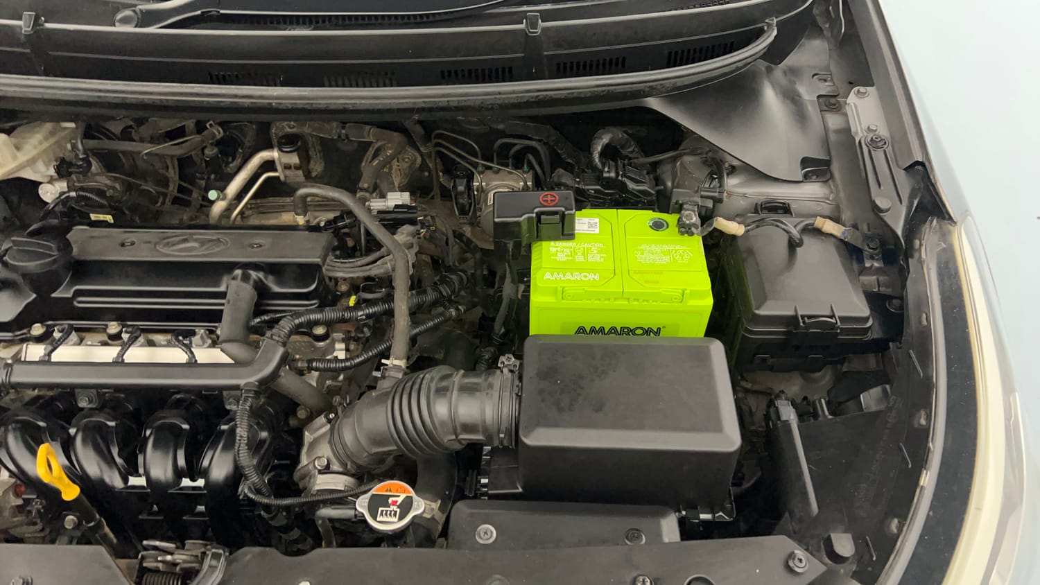 Used 2015 Hyundai Elite i20 Asta 1.2 Petrol Manual engine ENGINE LEFT SIDE VIEW