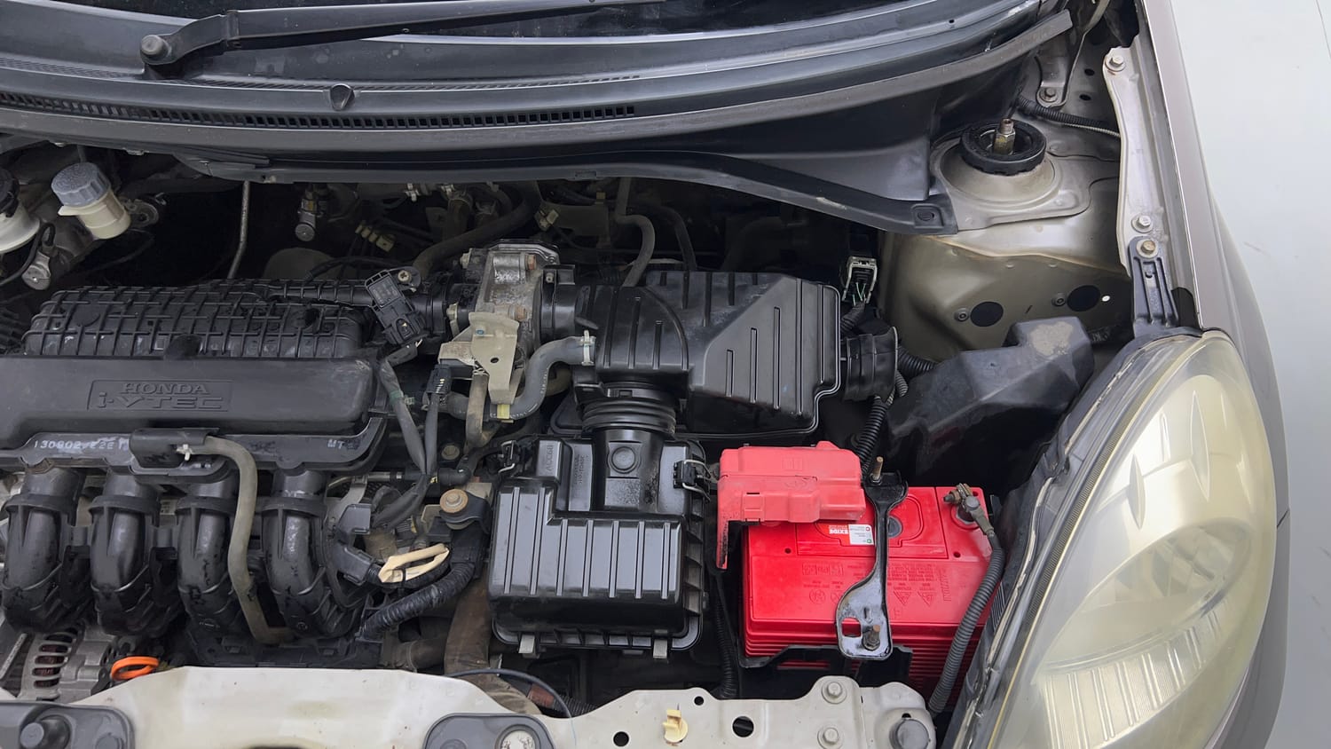 Used 2013 Honda Amaze 1.2 S i-VTEC Petrol Manual engine ENGINE LEFT SIDE VIEW